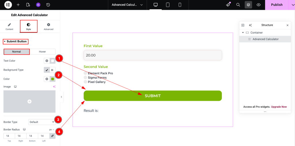 Submit Button - BdThemes