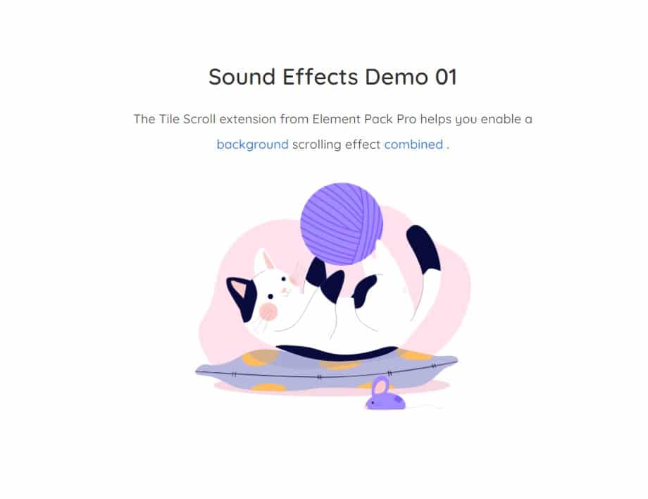 sound effects - BdThemes