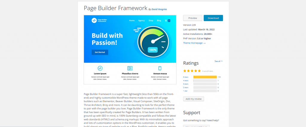 9 Page Builder Framework - BdThemes