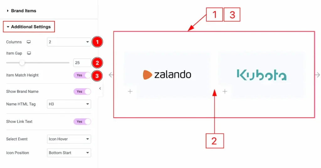 Additional Settings Section