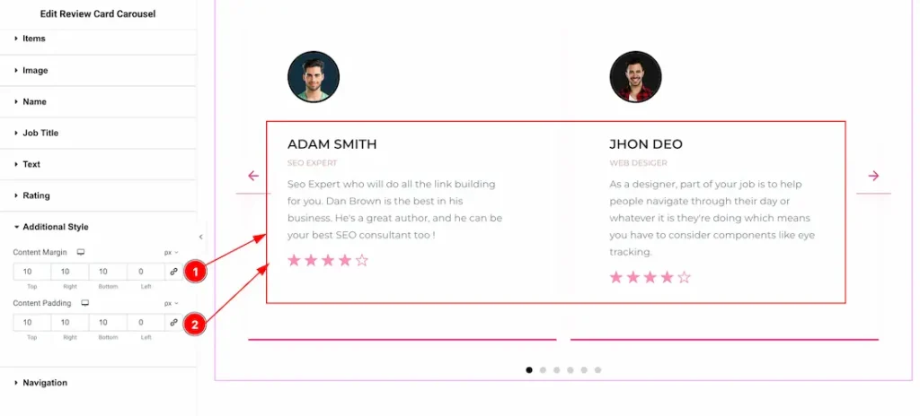 Additonal Style section customization