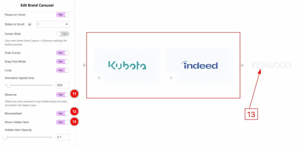 Carousel Settings 03 - BdThemes