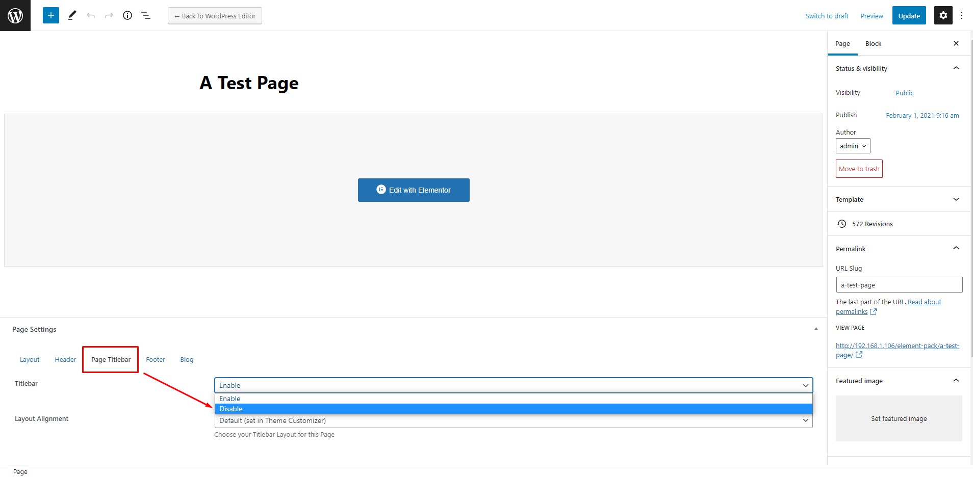 How To Remove Page Title In Elementor BdThemes