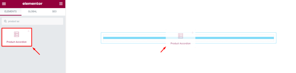 inserting product addon