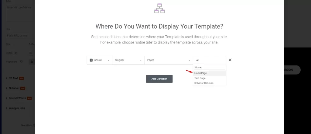 Elementor Templates menu - Theme Builder 8