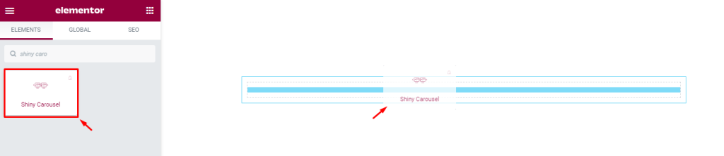 inserting shiny carousel widget