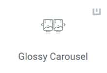 glossy carousel - BdThemes
