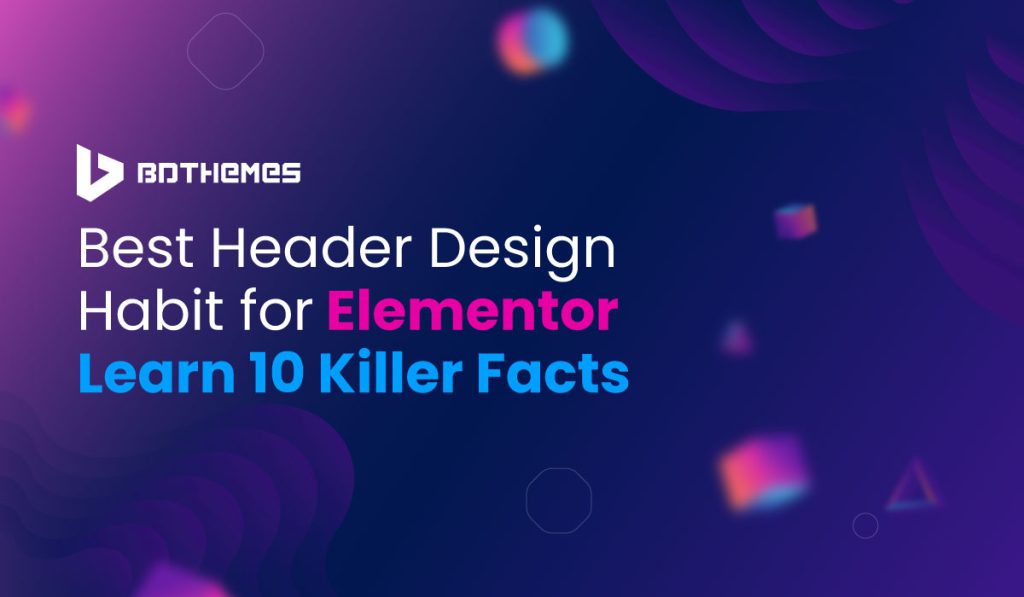 best header design for Elementor