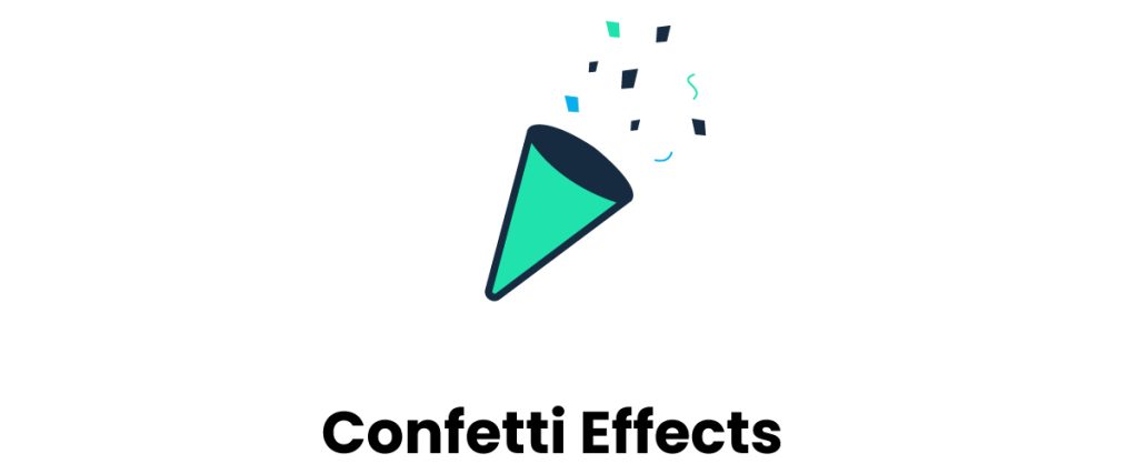 13 Confetti Effects - BdThemes