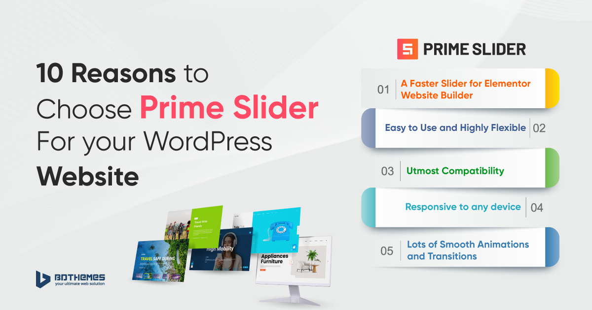10 reasons to choose Prime Slider for your WordPress website