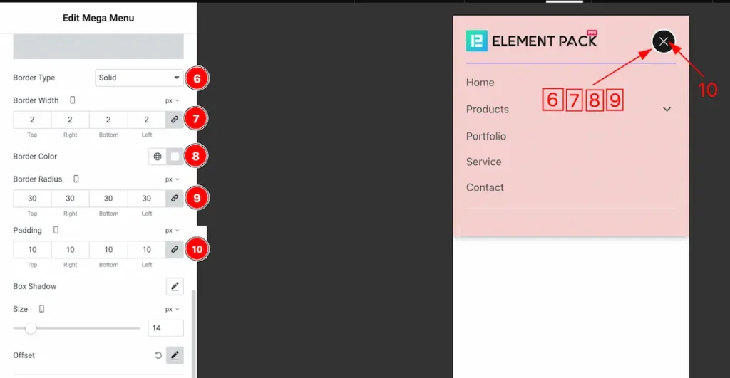 Offcanvas Close2 - BdThemes