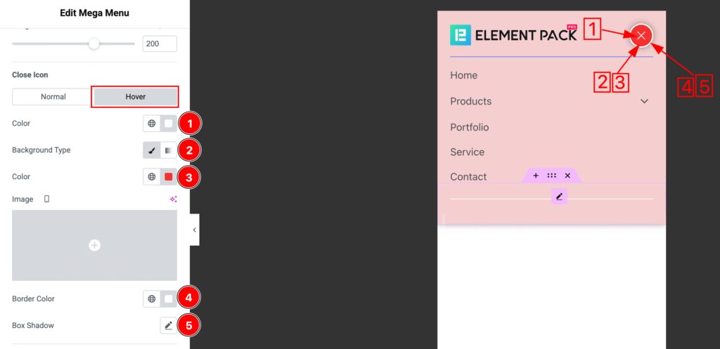 Offcanvas Close4 - BdThemes