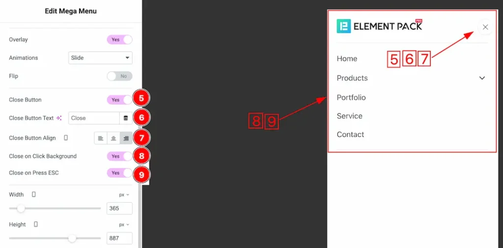 Offcanvas3 - BdThemes