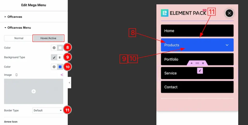 S. Offcanvas Menu3 - BdThemes