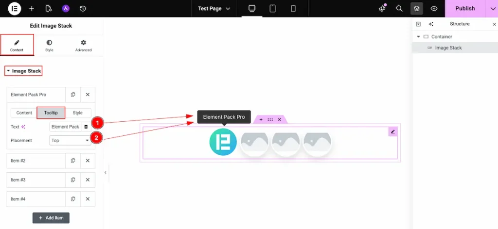 Image Stack 3 Tooltip - BdThemes