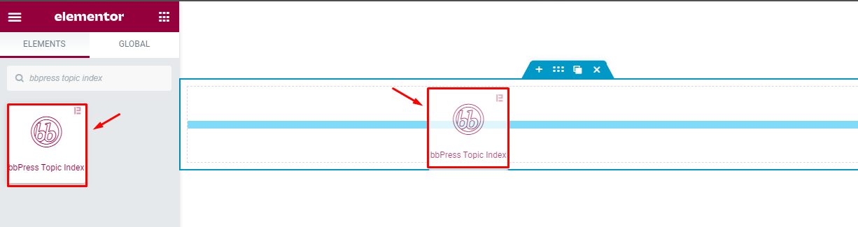 How to use Bbpress Topic Index Widget