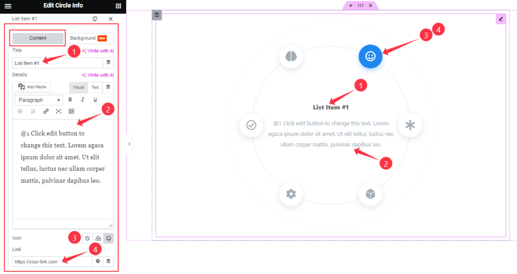 Circle Info2 - BdThemes