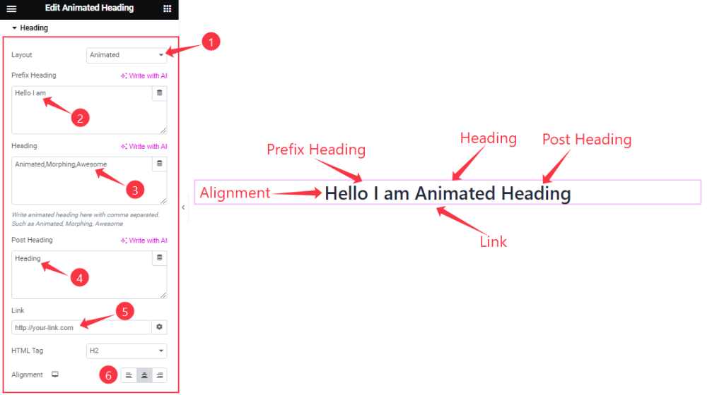 Layout Section Customization