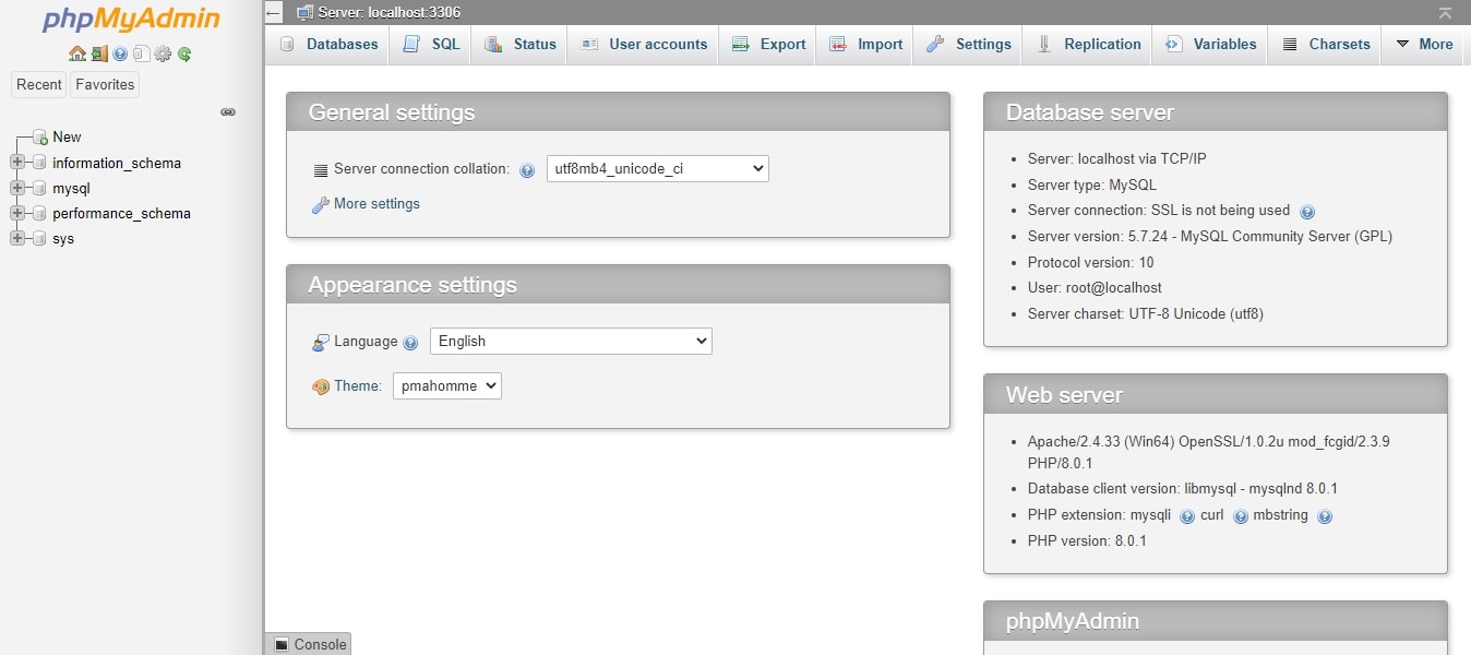 MYSQL DATABASE interface - BdThemes