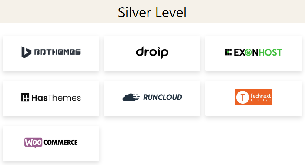 Silver Level - BdThemes