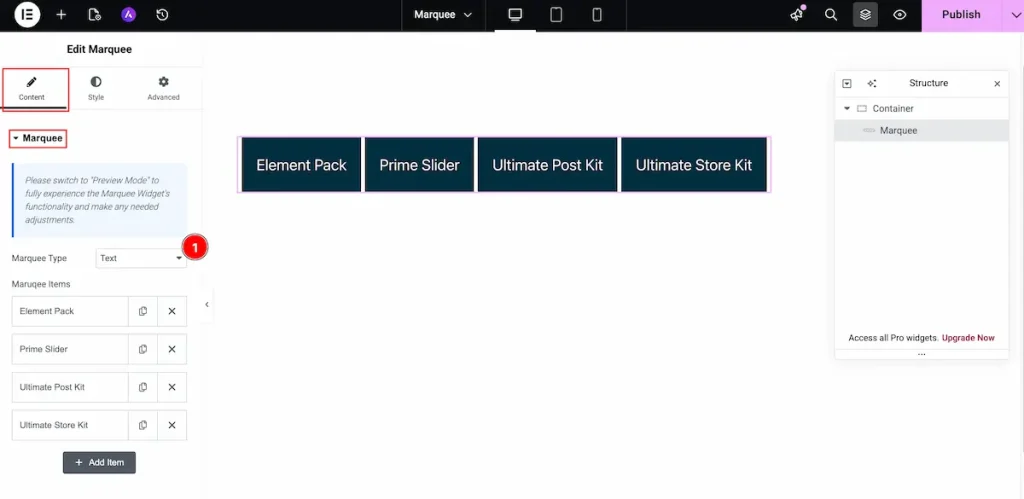 marquee 1 - BdThemes