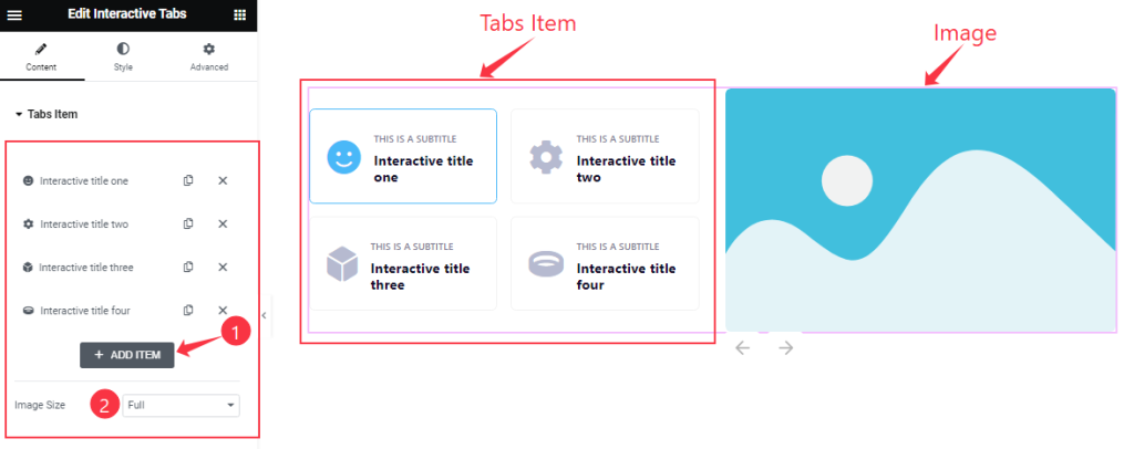 Tabs item1 - BdThemes