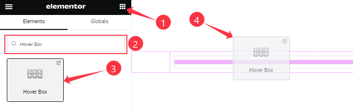 Inserting The Hover Box Widget