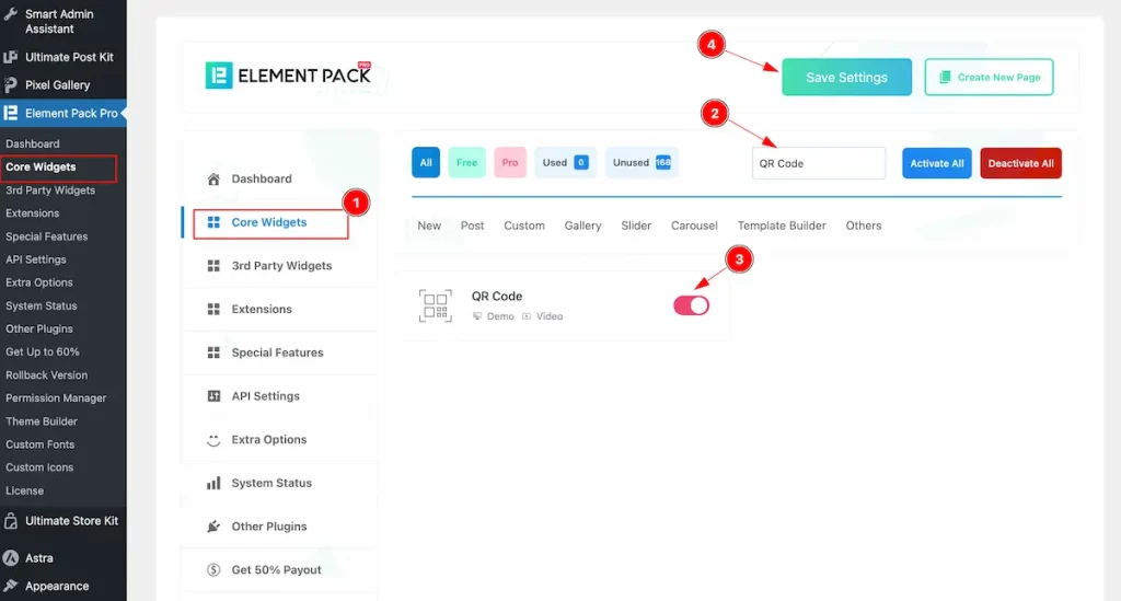 Activate QR Code - BdThemes