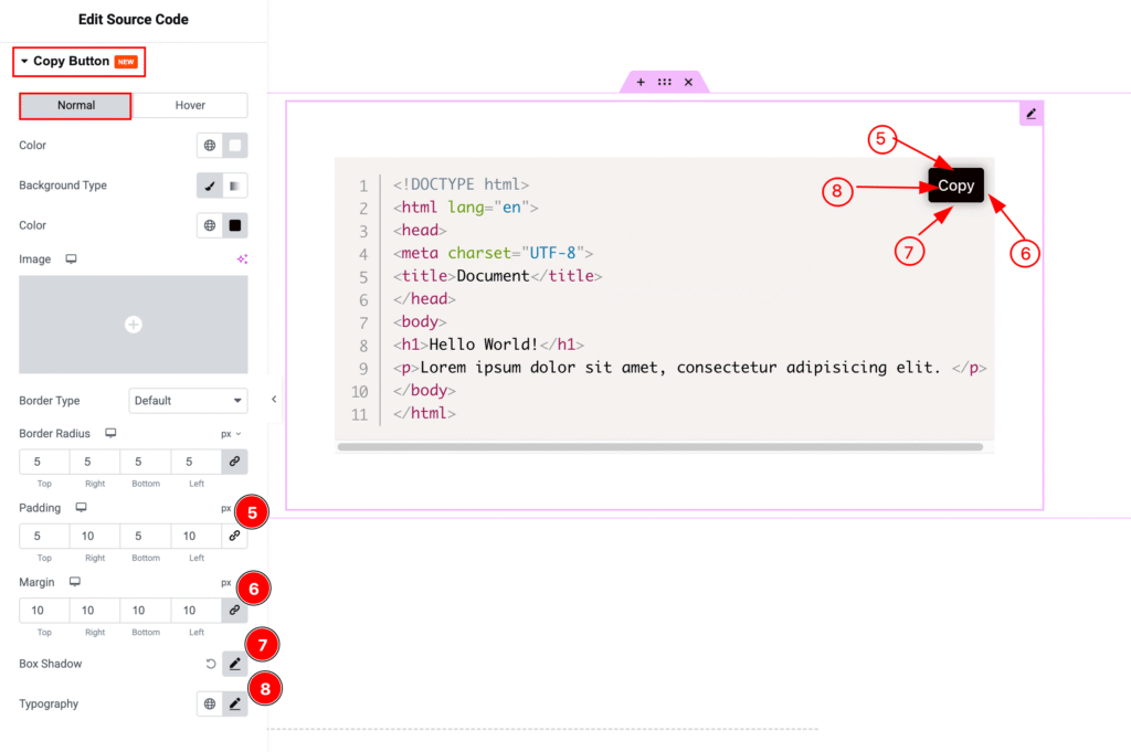 Copy Button 2 - BdThemes