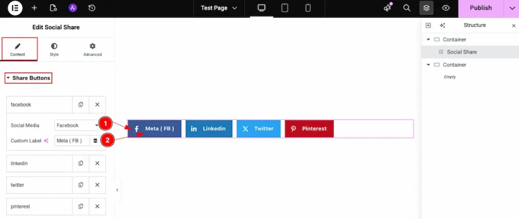 Share Buttons 2 - BdThemes