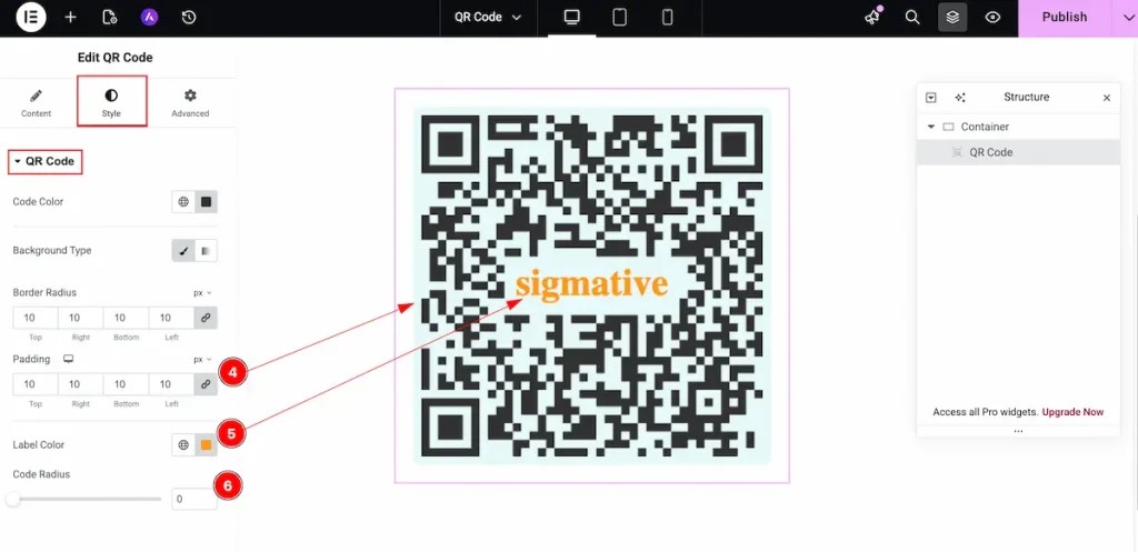 Style QR Code 2 - BdThemes