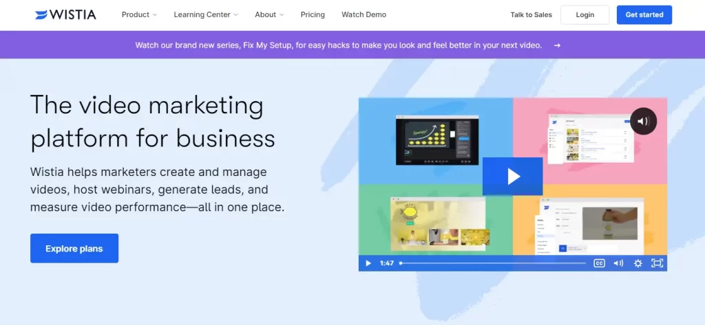 Video Landing Page - BdThemes