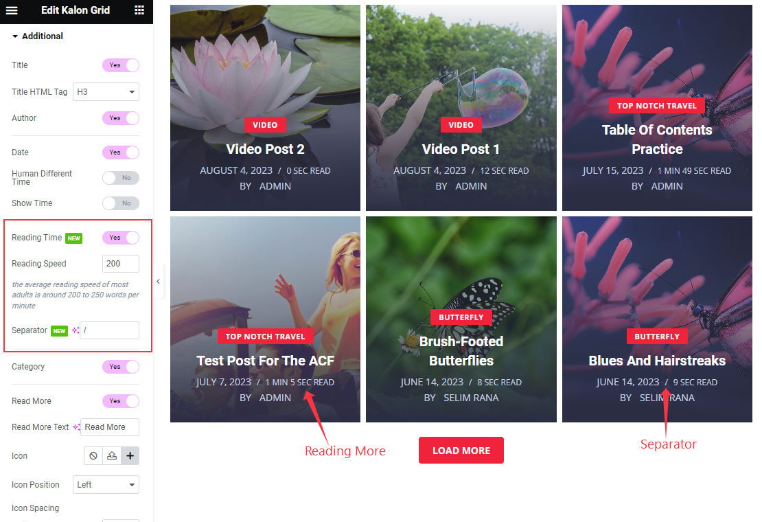 How to use Kalon Grid widget Addons for Elementor
