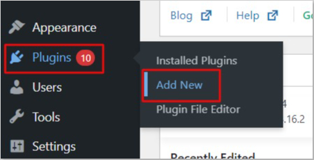 add new plugin for adding searchbar to wordpress website - BdThemes