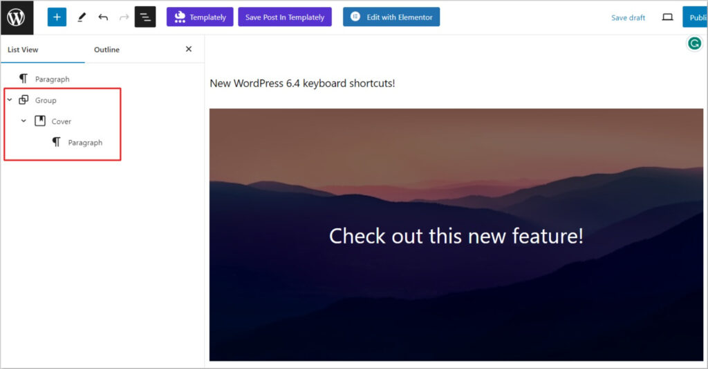 WordPress 6.4 release - group