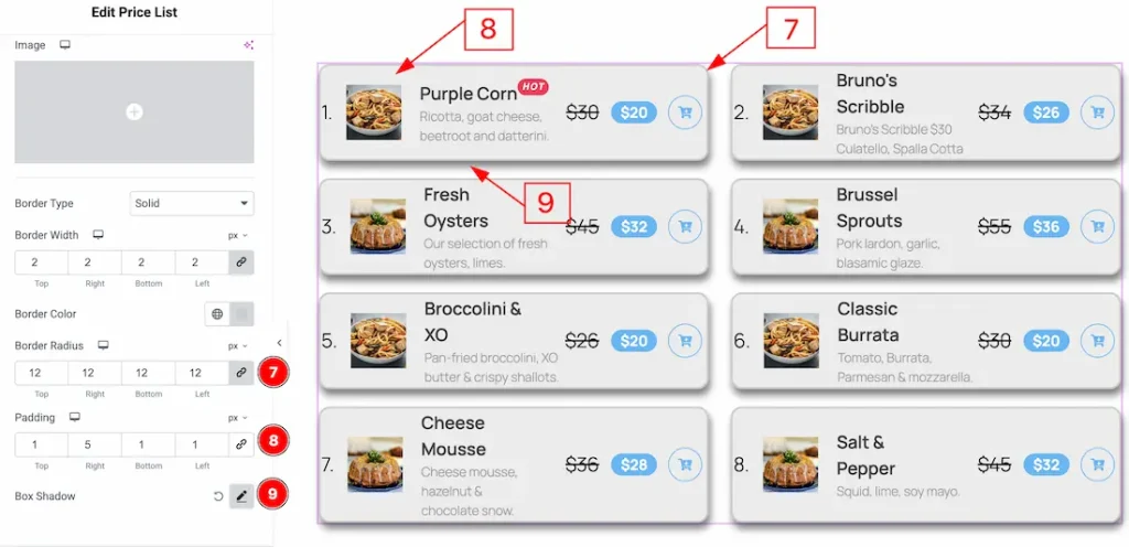 Style Items Normal 02 - BdThemes