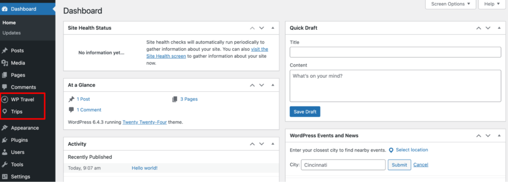 wp-travel-dashboard-screenshoot