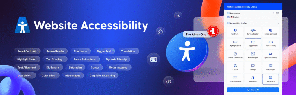best wordpress accessibility plugin for free-website accessibility