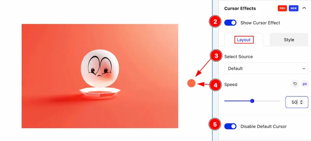 mouse controls layout default - BdThemes