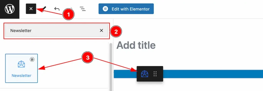 Inserting The Block into the Editor