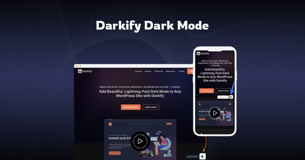 darkify dark mode - BdThemes