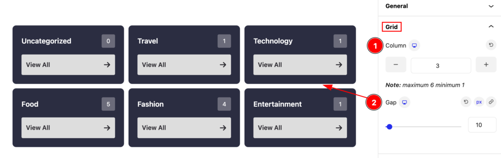 Grid 1 - BdThemes