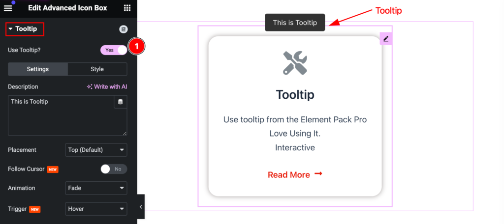 Tooltip - BdThemes