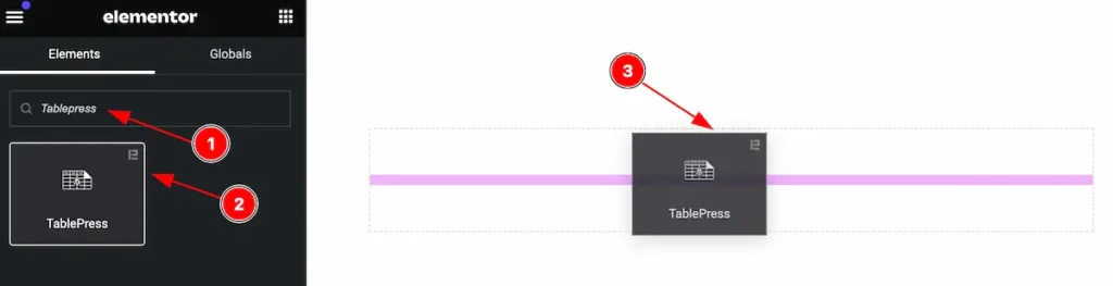 insert table press - BdThemes