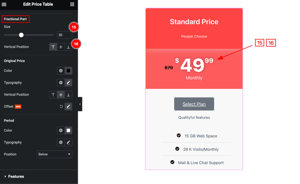 pricing normal 4 frictional part - BdThemes