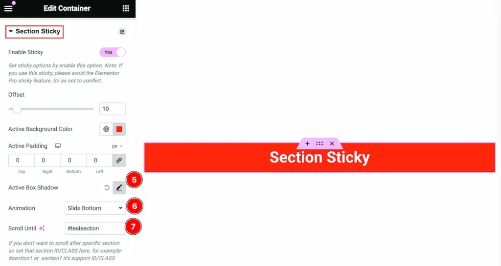 section sticky 2 - BdThemes