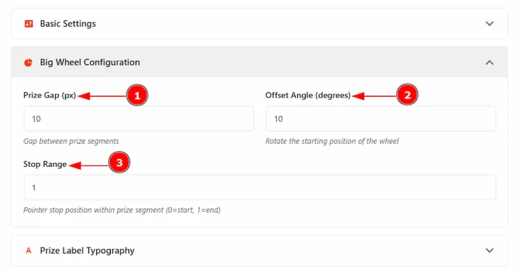 Big Wheel Configuration