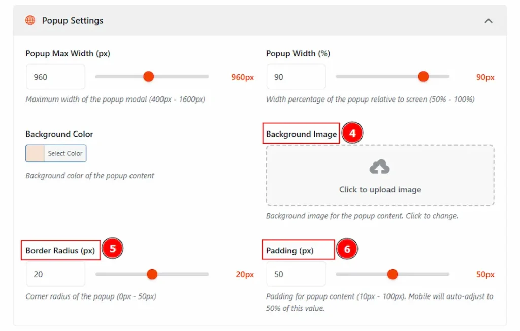 Design Popup Settings 02 - BdThemes