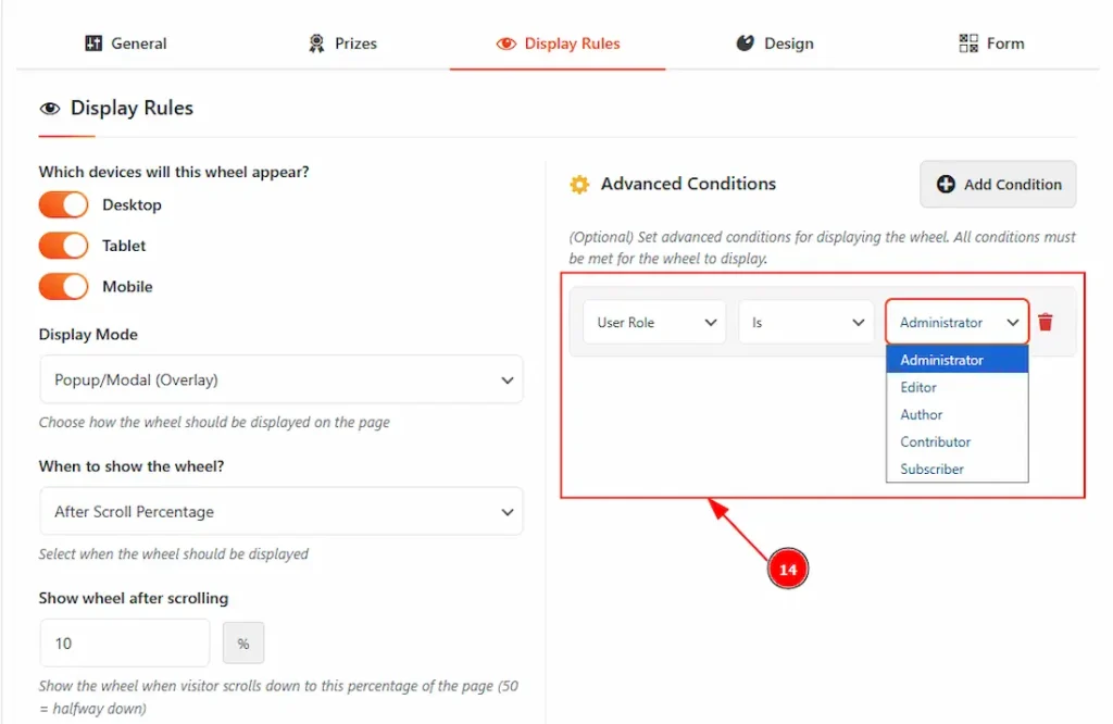 Display Rules 09 - BdThemes