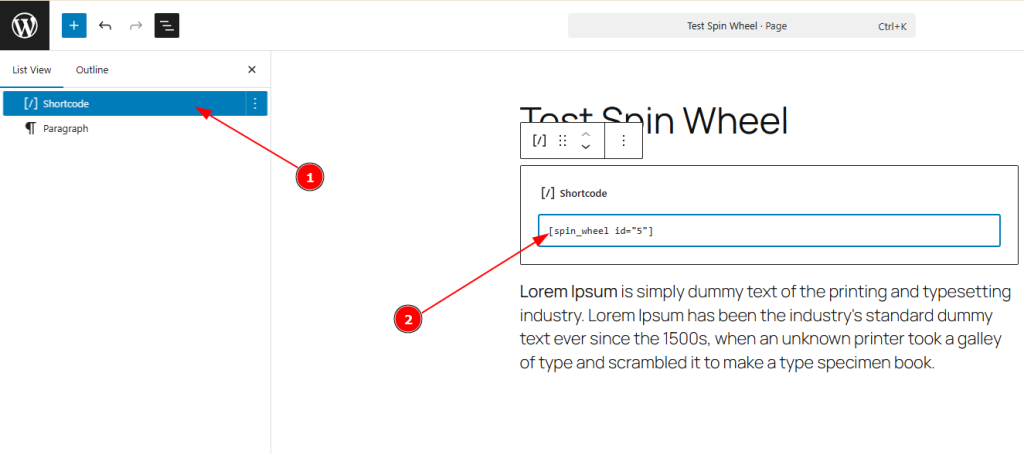 For Pages / Gutenberg Block Pages